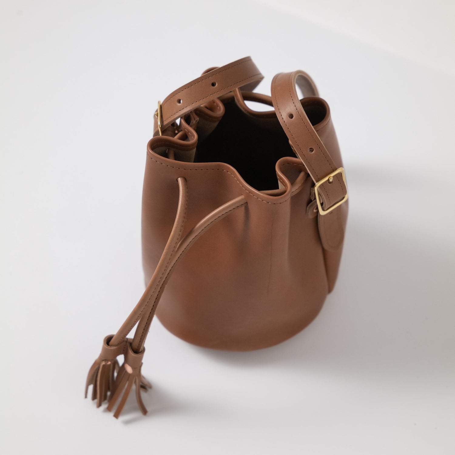 Brown Essex Bucket Bag