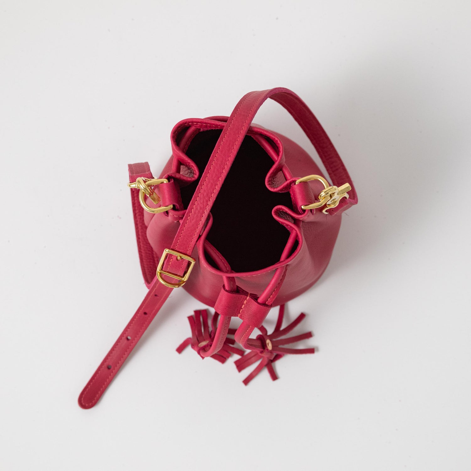 Scratch-and-Dent Rose Cypress Mini Bucket Bag