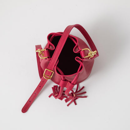 Scratch-and-Dent Rose Cypress Mini Bucket Bag