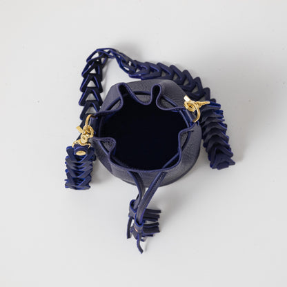 Scratch-and-Dent Violet Cypress Mini Bucket Bag