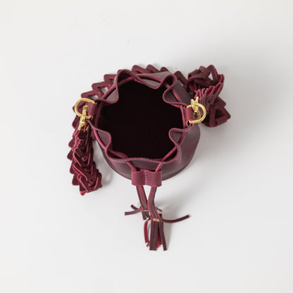 Scratch-and-Dent Purple Kodiak Mini Bucket Bag