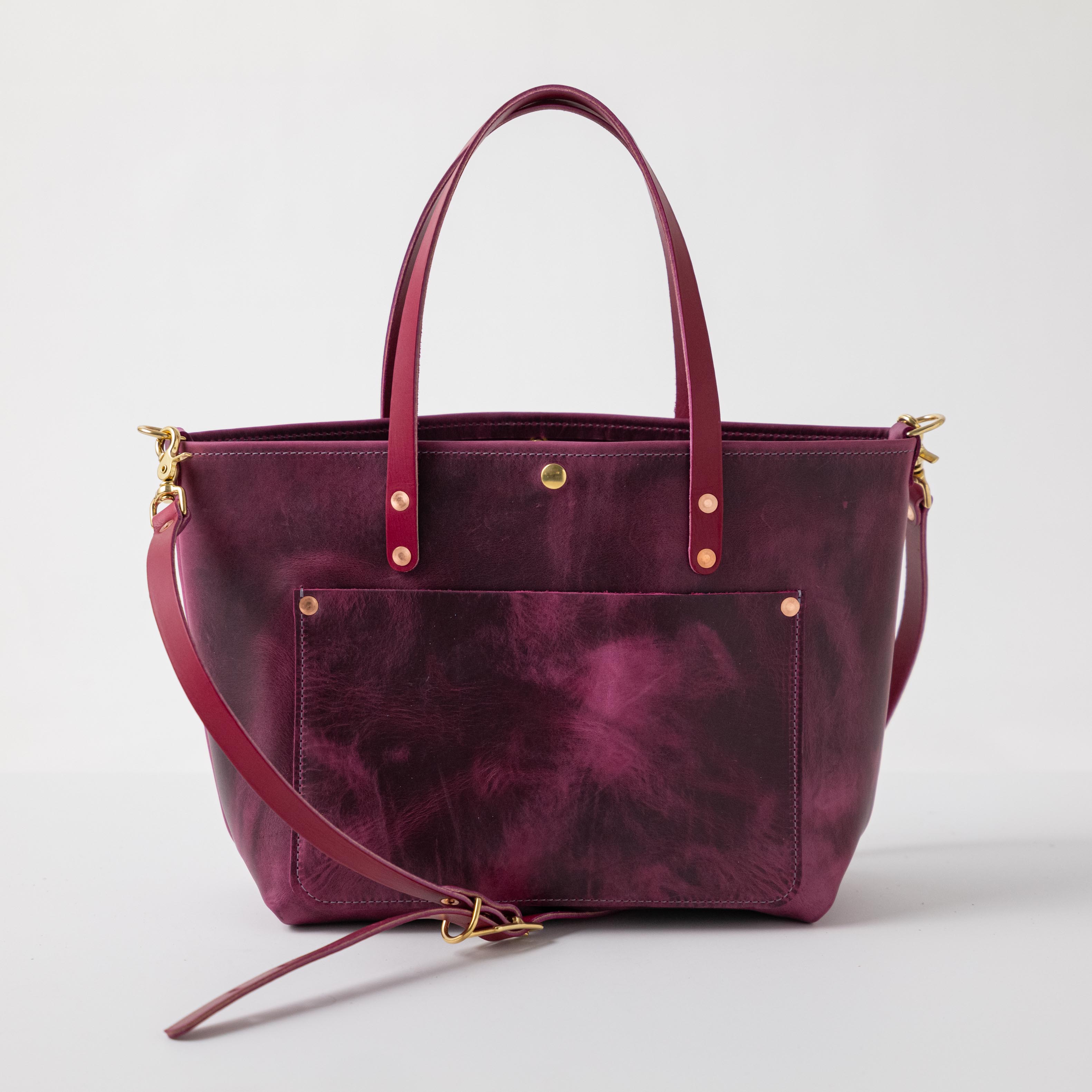 Purple Cheaha East West Travel Tote