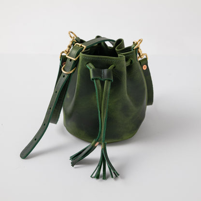 Green Cheaha Mini Bucket Bag