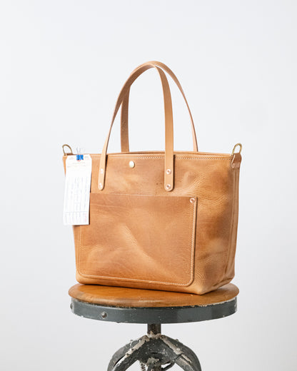 Scratch-and-Dent Natural Dublin East West Travel Tote
