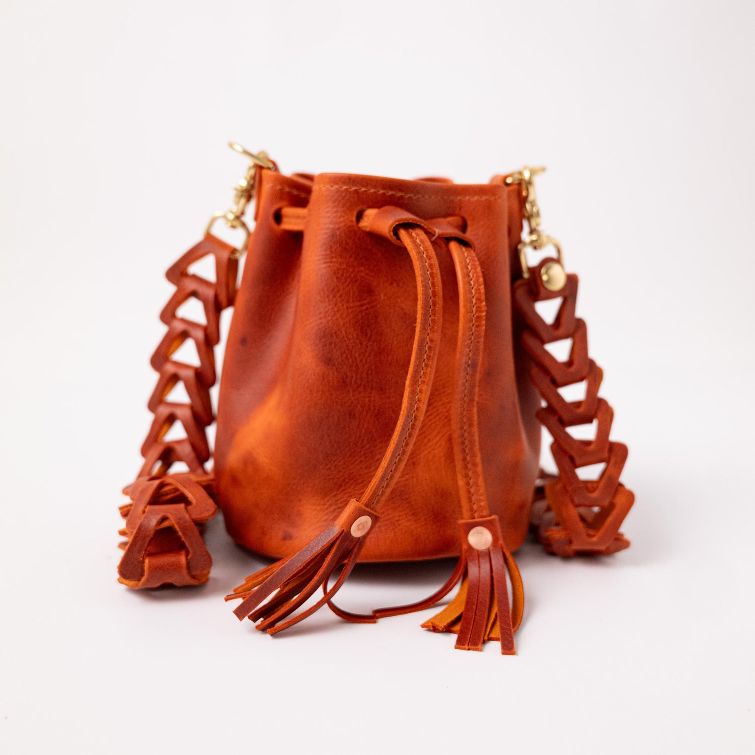 Scratch-and-Dent Brick Kodiak Mini Bucket Bag