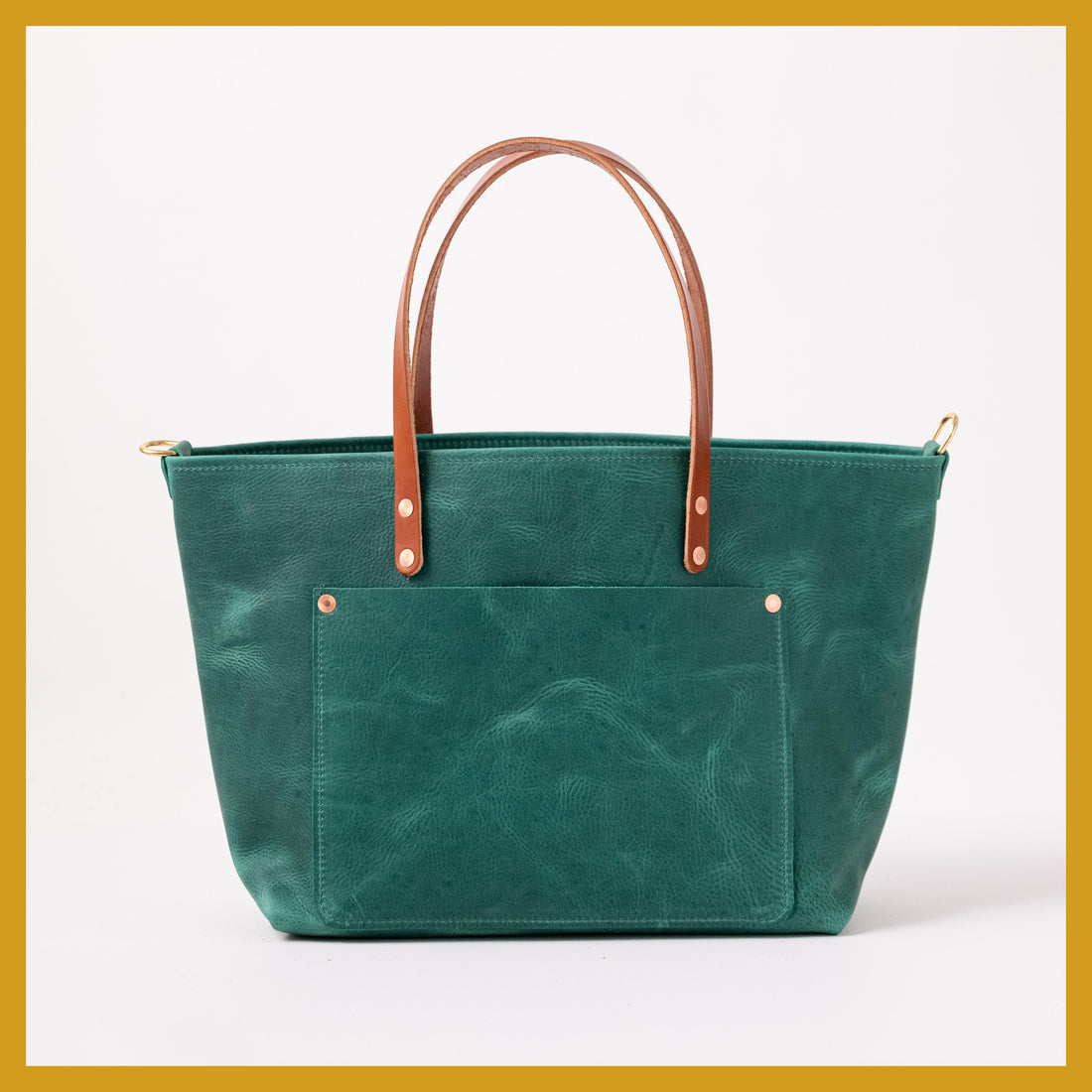 Scratch-and-Dent Teal Kodiak Market Tote