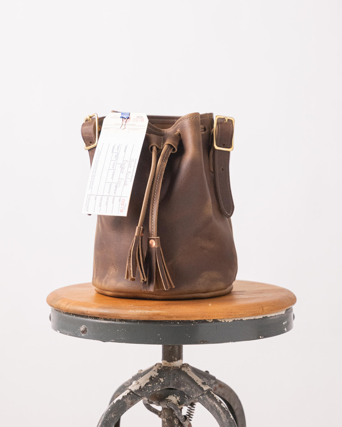 0978 Olive Kodiak Bucket Bag