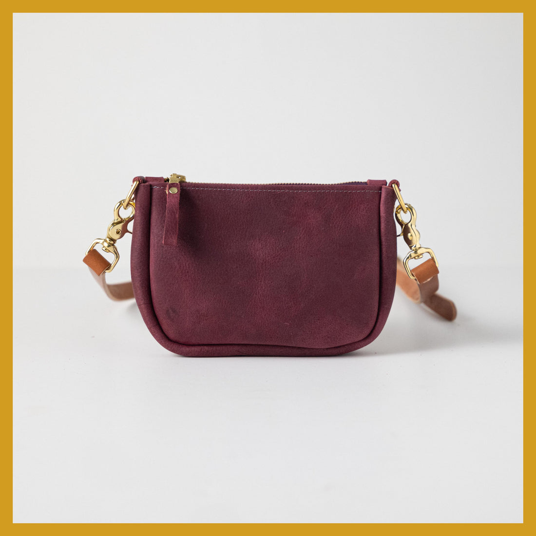 Scratch-and-Dent Purple Kodiak Mini Crossbody Bag