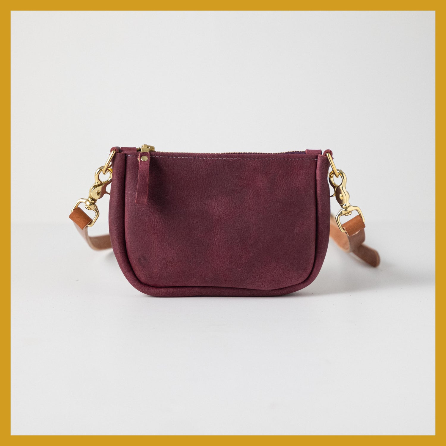 Scratch-and-Dent Purple Kodiak Mini Crossbody Bag