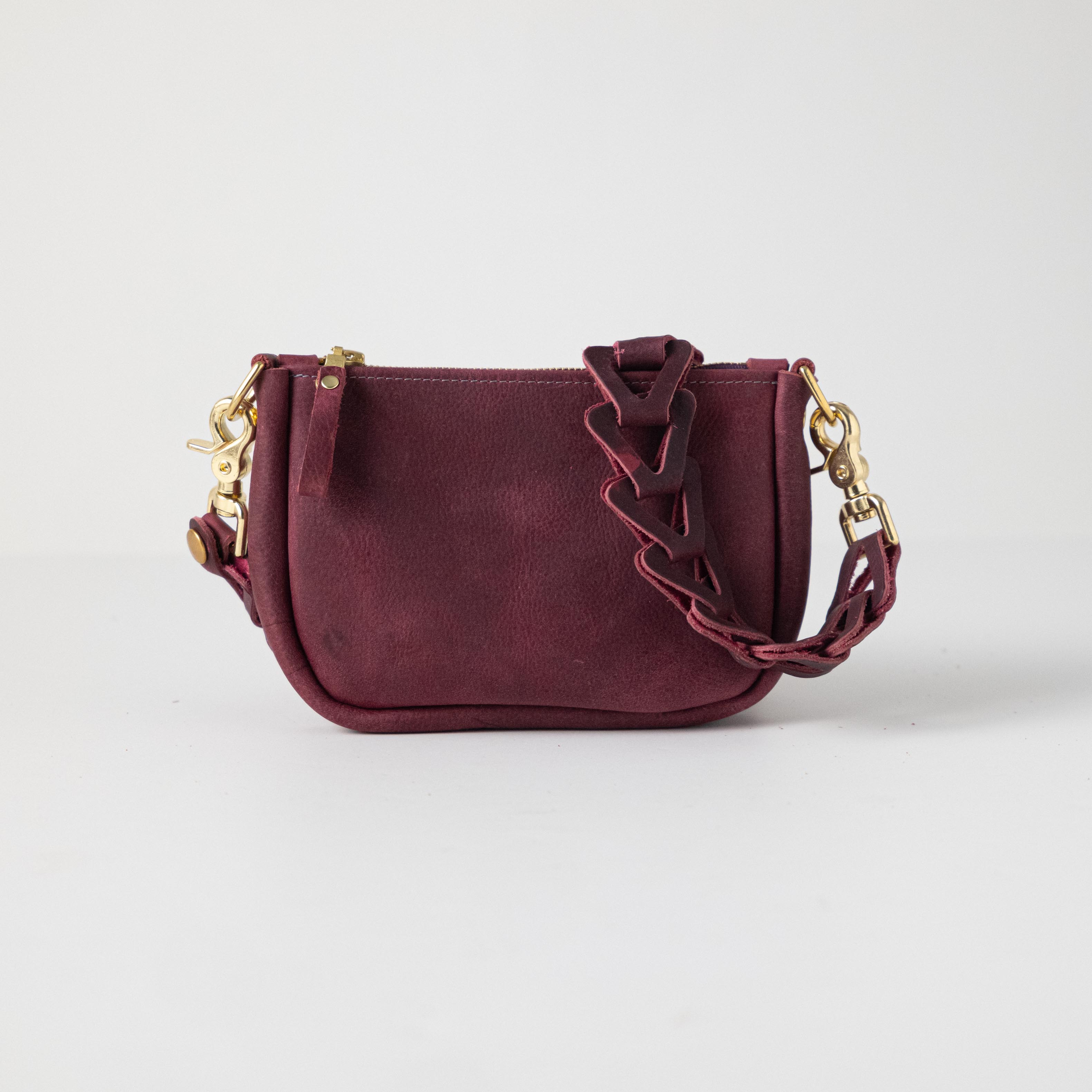 Scratch-and-Dent Purple Kodiak Mini Crossbody Bag