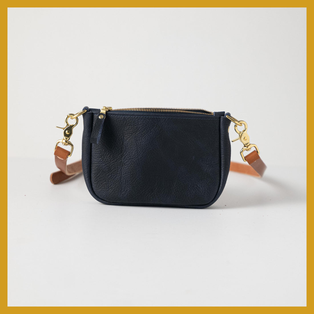 Scratch-and-Dent Navy Kodiak Mini Crossbody Bag