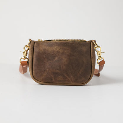 Olive Kodiak Mini Crossbody Bag