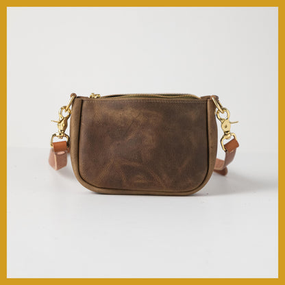 Scratch-and-Dent Olive Kodiak Mini Crossbody Bag