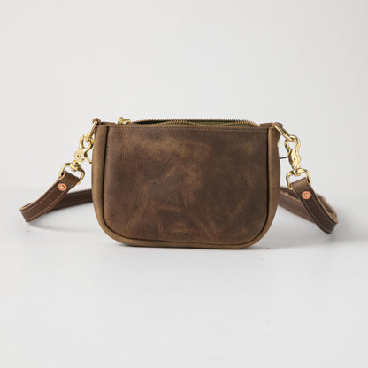 Scratch-and-Dent Olive Kodiak Mini Crossbody Bag
