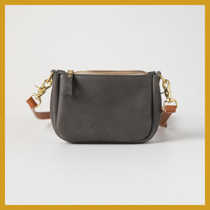 Scratch-and-Dent Grey Cypress Mini Crossbody Bag