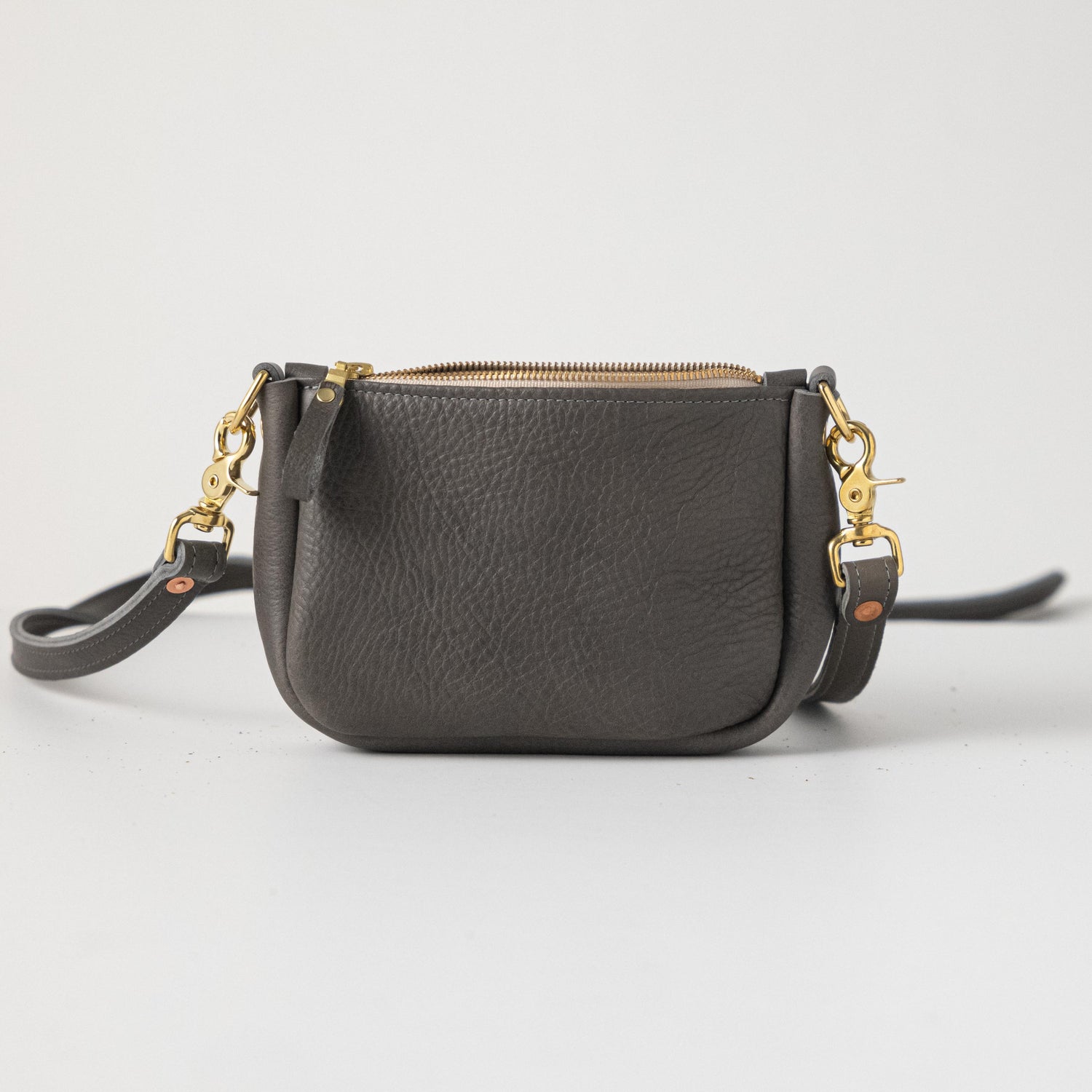 Scratch-and-Dent Grey Cypress Mini Crossbody Bag