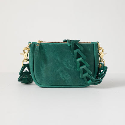 Scratch-and-Dent Teal Kodiak Mini Crossbody Bag