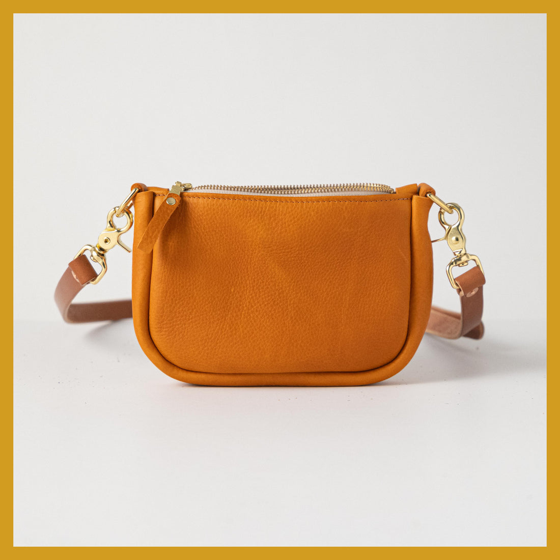 Scratch-and-Dent Orange Cypress Mini Crossbody Bag