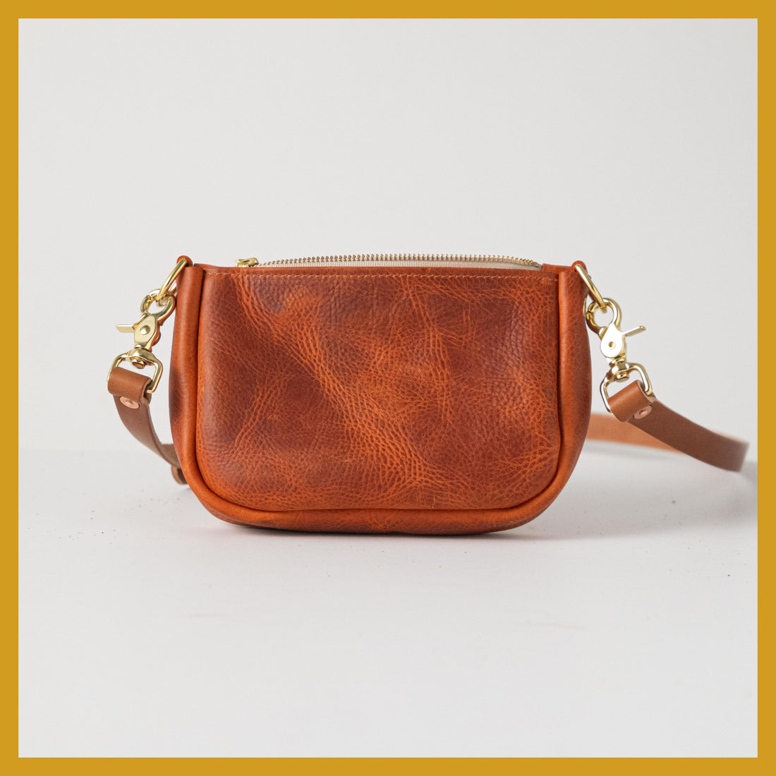 Scratch-and-Dent Brick Kodiak Mini Crossbody Bag