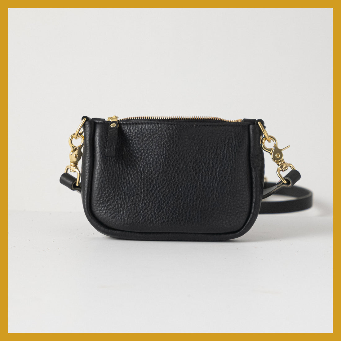 Scratch-and-Dent Black Cypress Mini Crossbody Bag