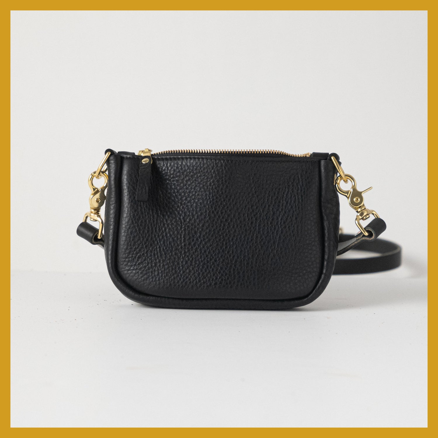 Scratch-and-Dent Black Cypress Mini Crossbody Bag