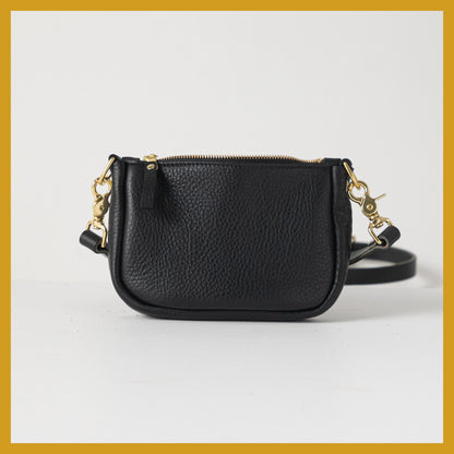 Scratch-and-Dent Black Cypress Mini Crossbody Bag