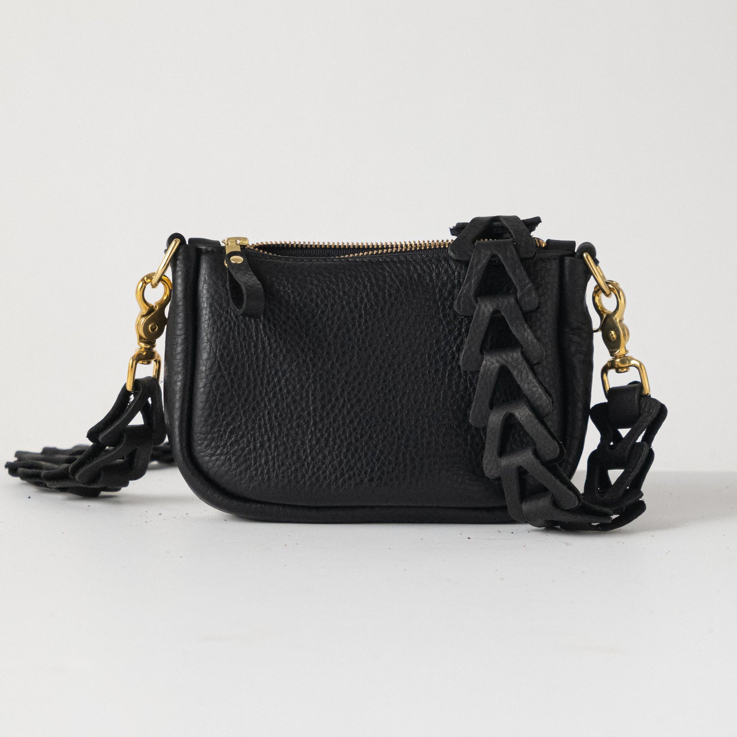 Scratch-and-Dent Black Cypress Mini Crossbody Bag