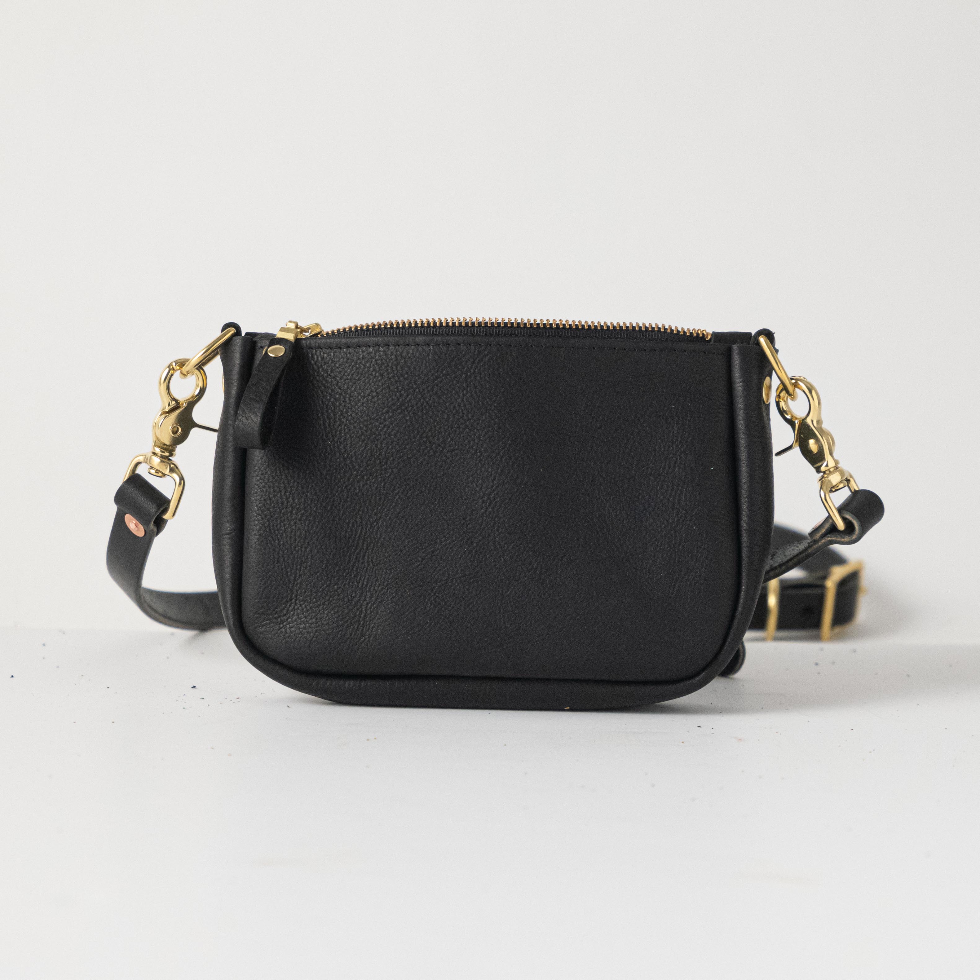 KMM&Co 2024 Black Kodiak mini crossbody tote