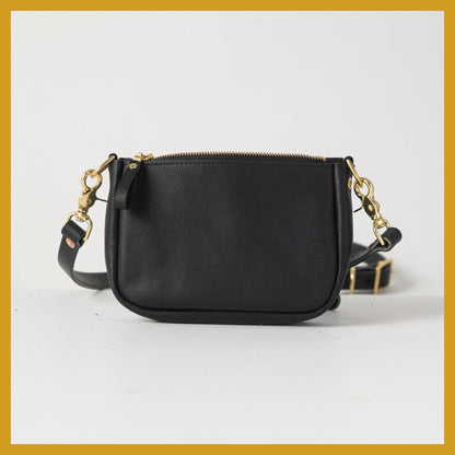 Scratch-and-Dent Black Kodiak Mini Crossbody Bag