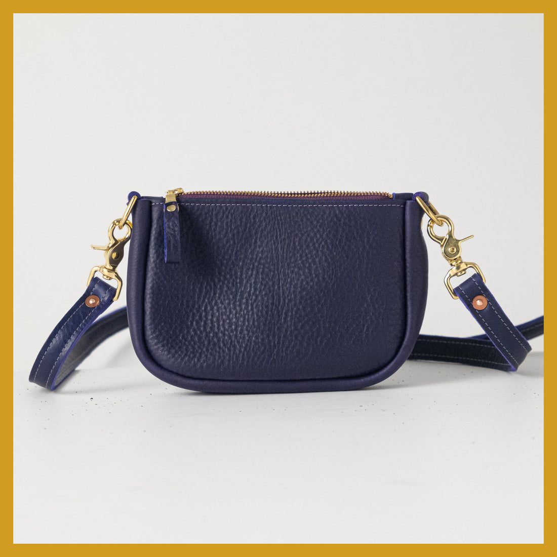 Scratch-and-Dent Violet Cypress Mini Crossbody Bag