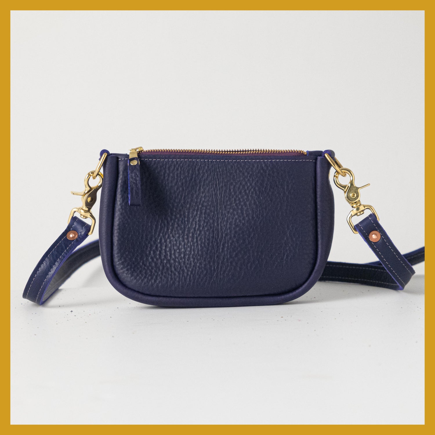 Scratch-and-Dent Violet Cypress Mini Crossbody Bag