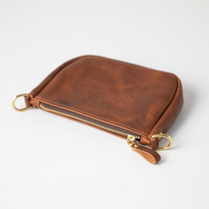 Scratch-and-Dent Tan Kodiak Mini Crossbody Bag