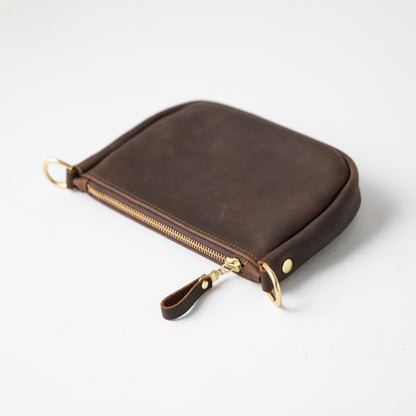 Scratch-and-Dent Brown Kodiak Mini Crossbody Bag