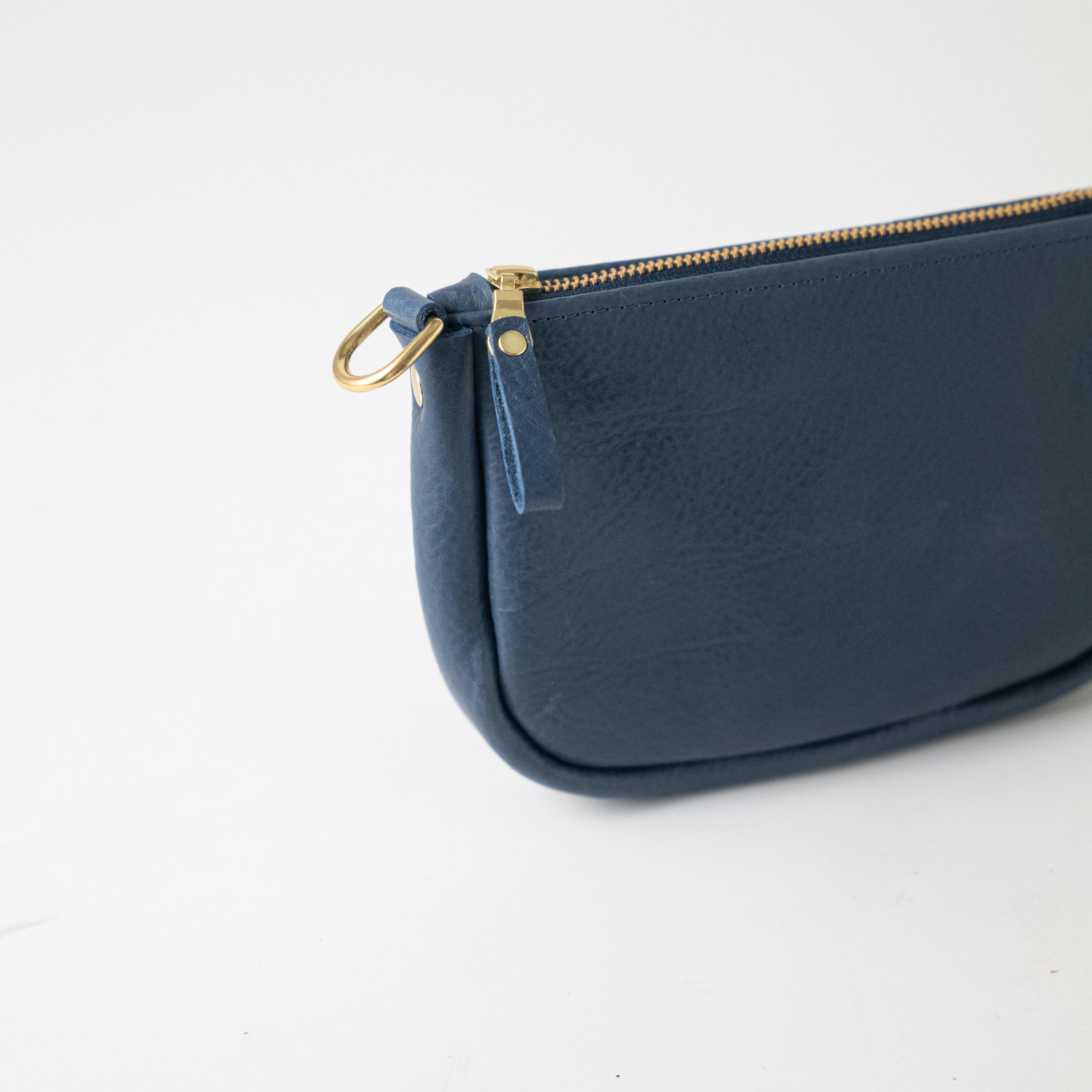 Scratch-and-Dent Blue Cypress Mini Crossbody Bag