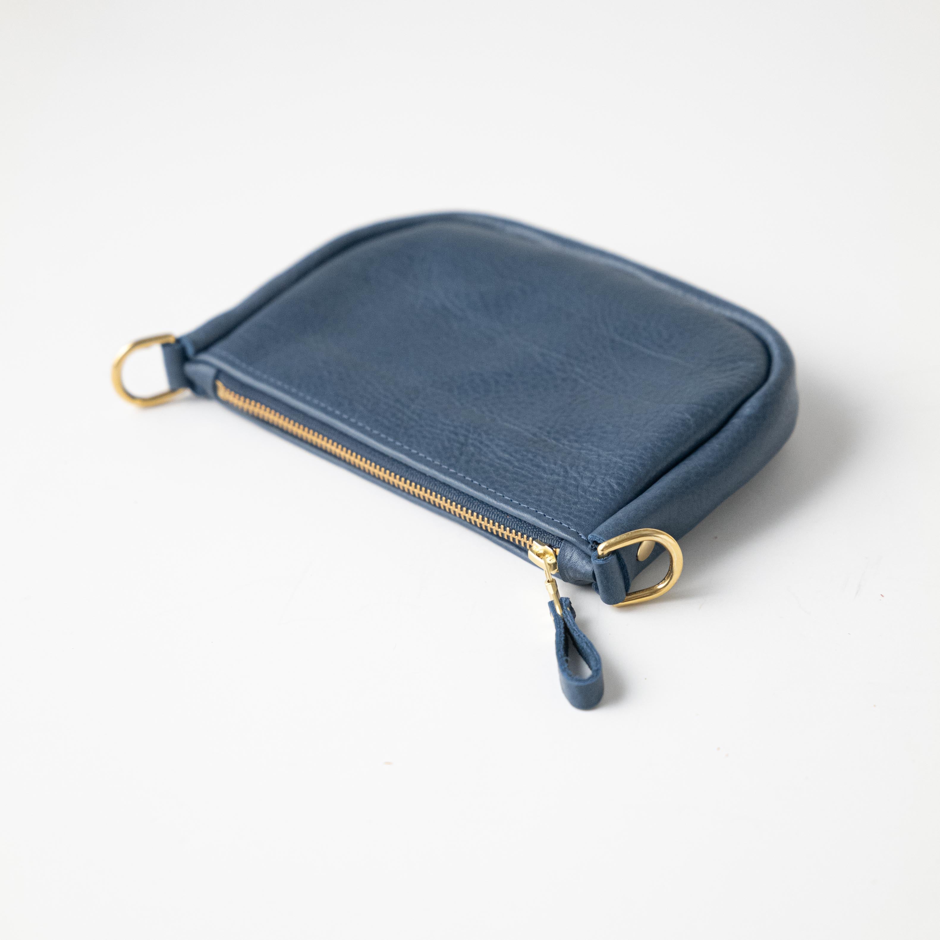 Scratch-and-Dent Blue Cypress Mini Crossbody Bag