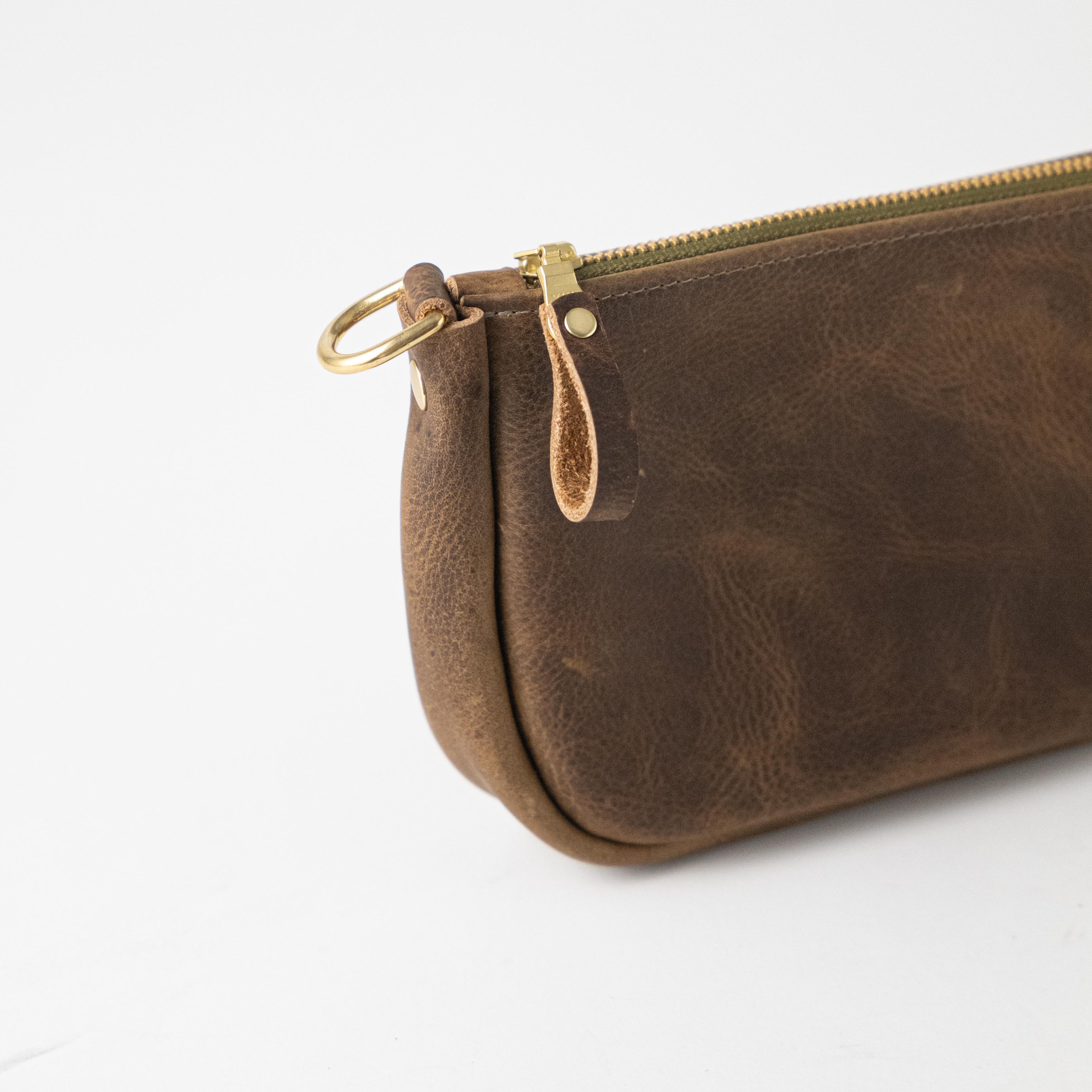 Scratch-and-Dent Olive Kodiak Mini Crossbody Bag