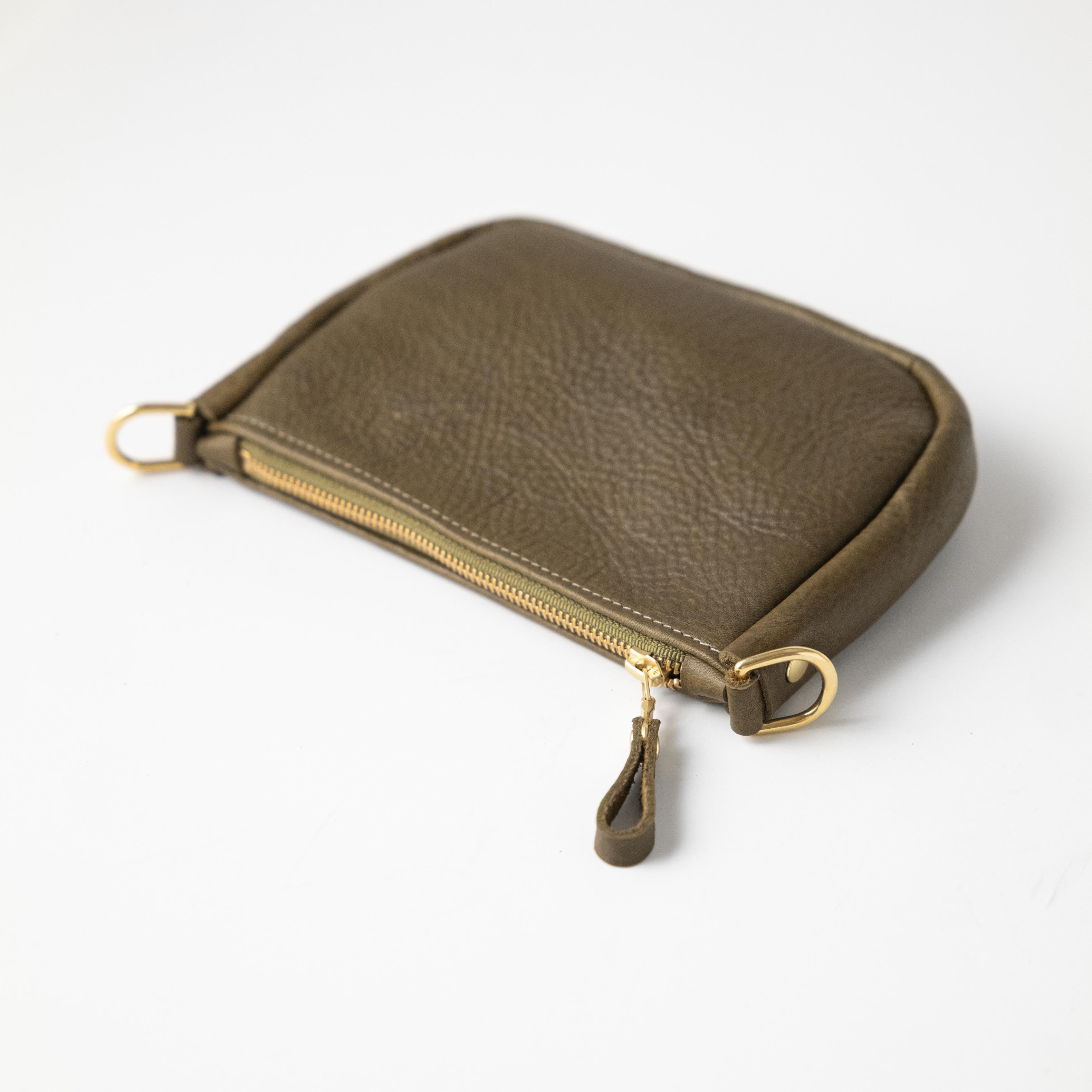 Scratch-and-Dent Olive Cypress Mini Crossbody Bag