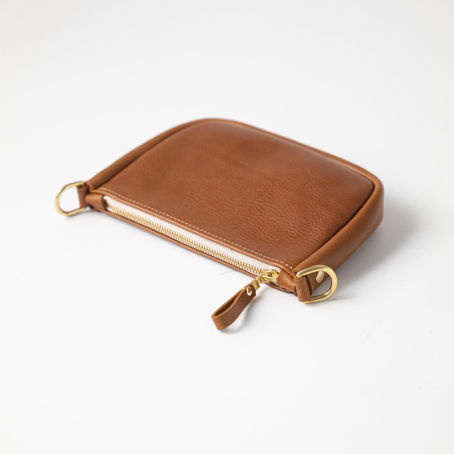 Scratch-and-Dent Cognac Cypress Mini Crossbody Bag