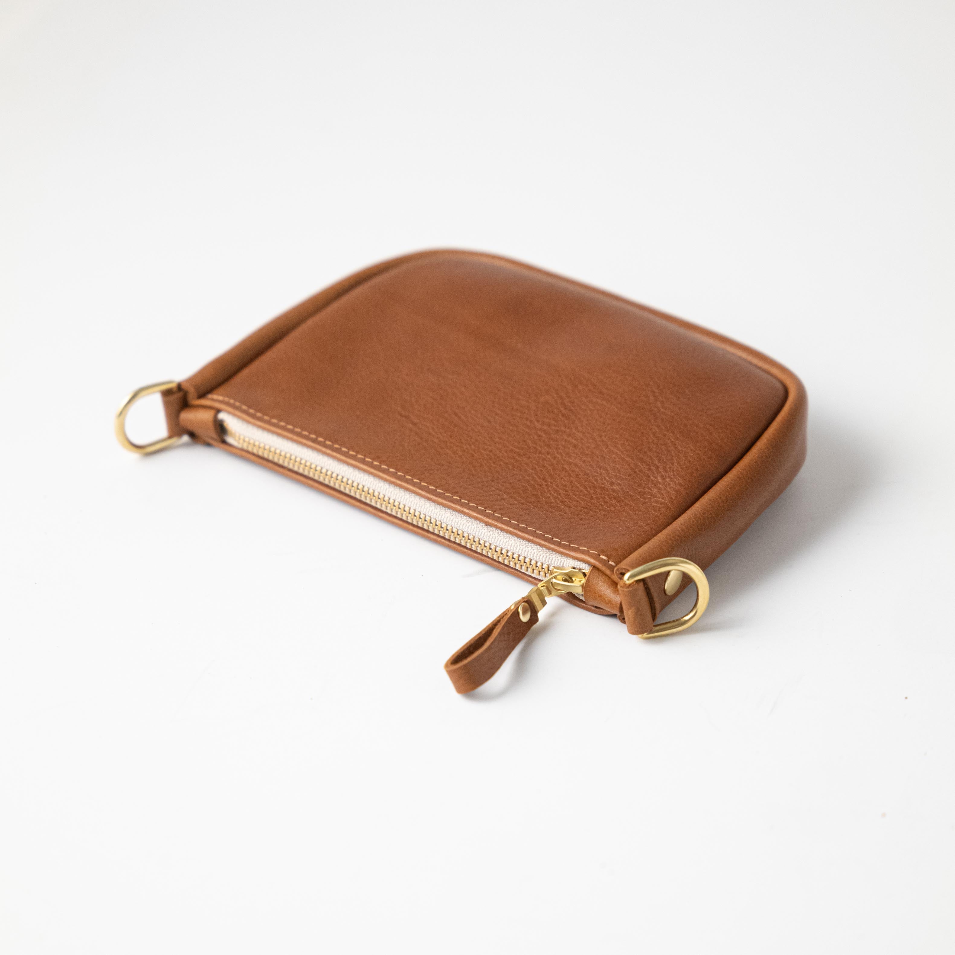 Scratch-and-Dent Cognac Cypress Mini Crossbody Bag