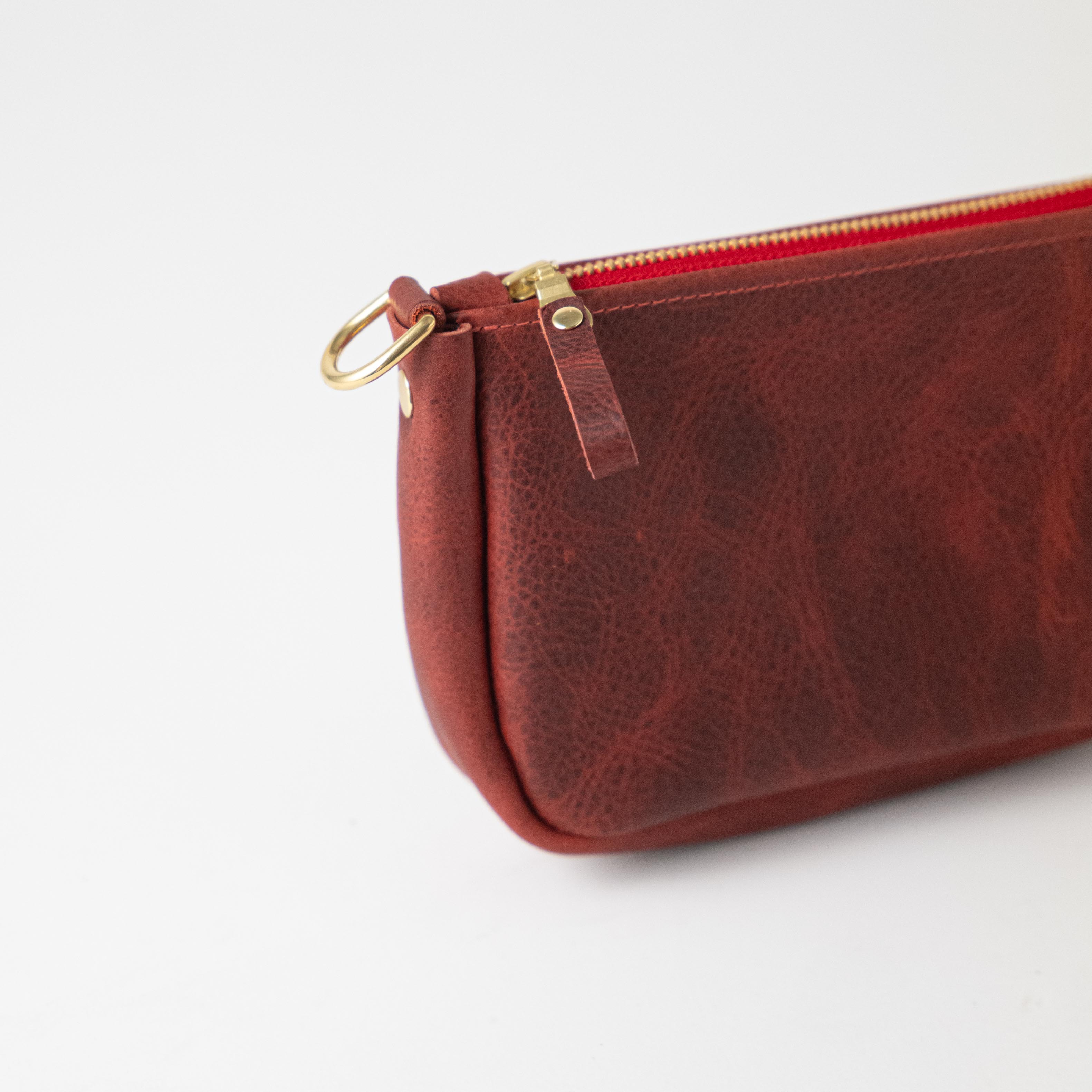 Scratch-and-Dent Red Kodiak Mini Crossbody Bag