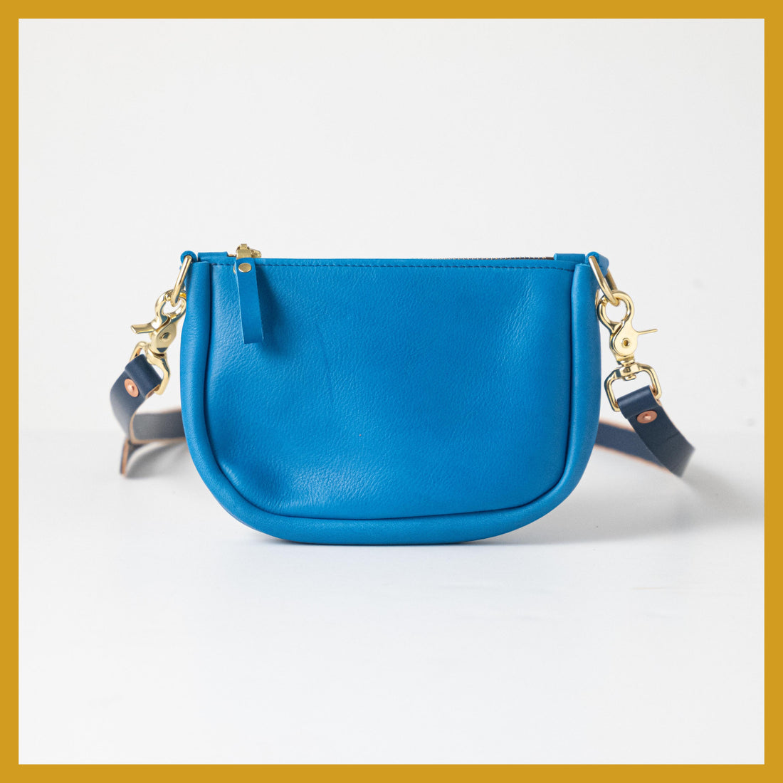 Scratch-and-Dent Cerulean Cypress Mini Crossbody Bag