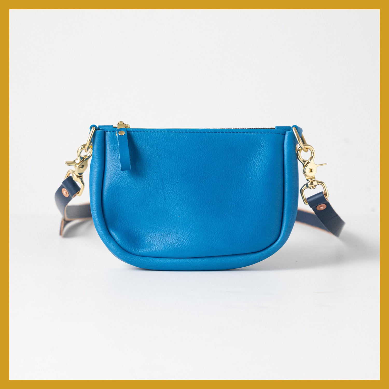 Scratch-and-Dent Cerulean Cypress Mini Crossbody Bag