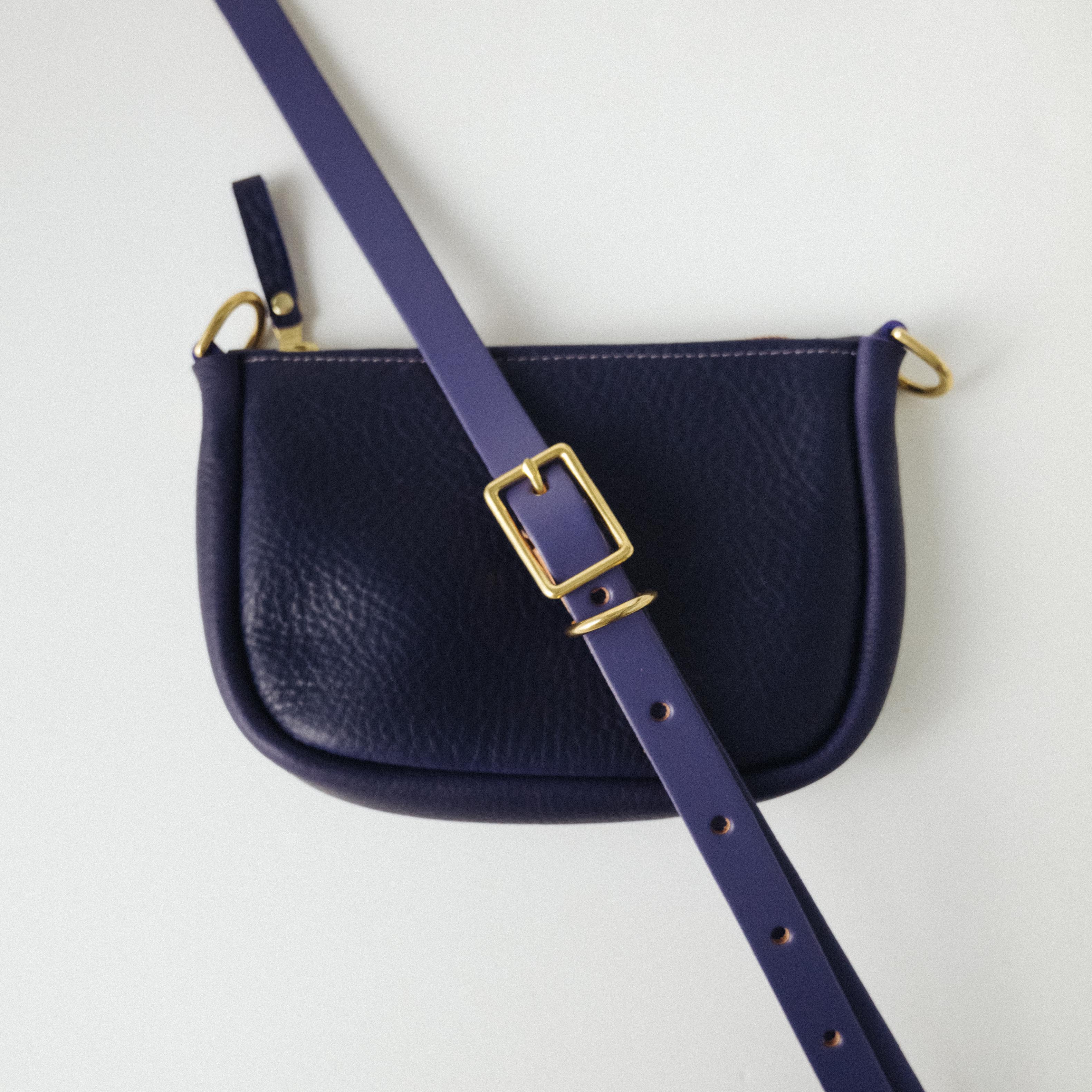 Scratch-and-Dent Violet Cypress Mini Crossbody Bag