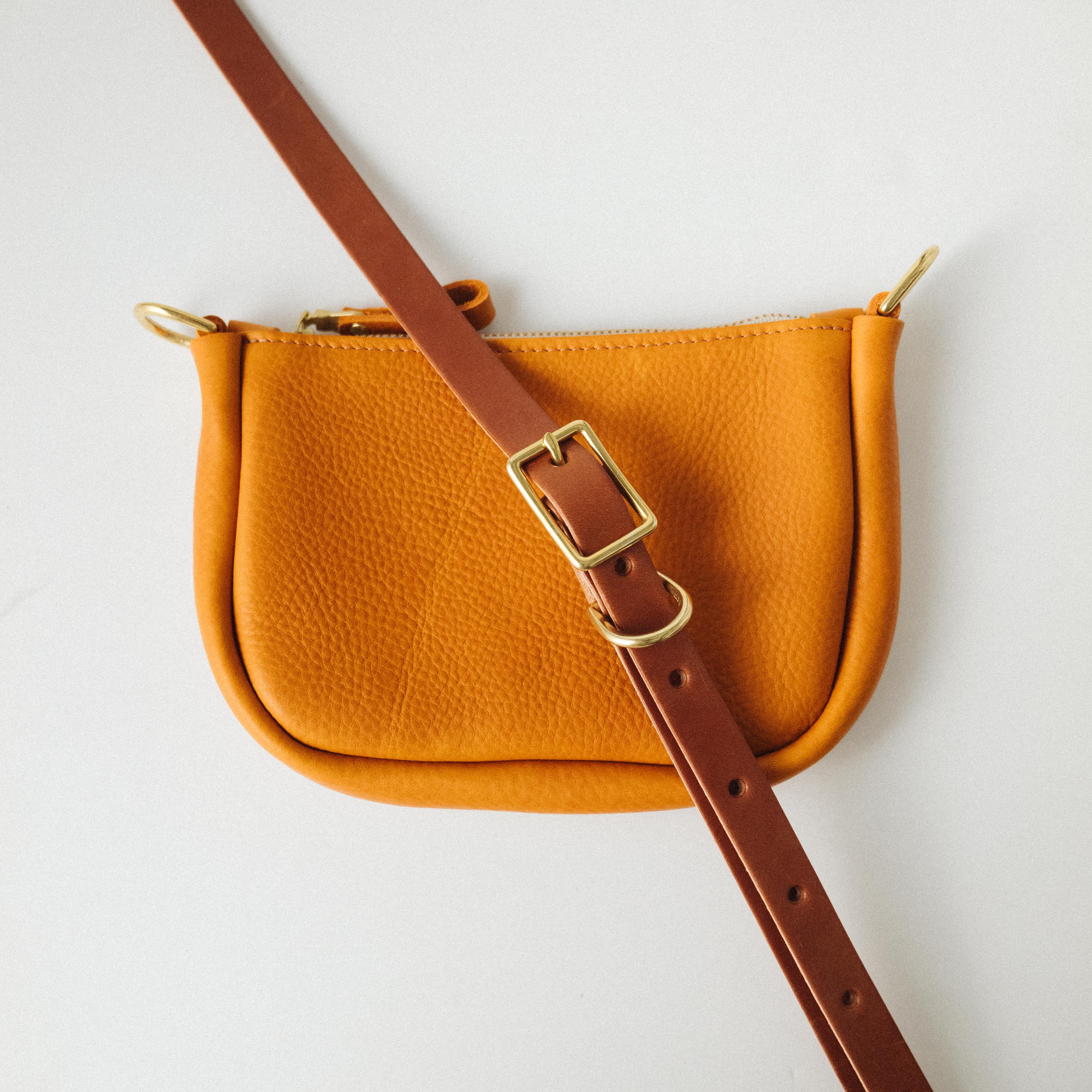 Orange Cypress Mini Crossbody Bag