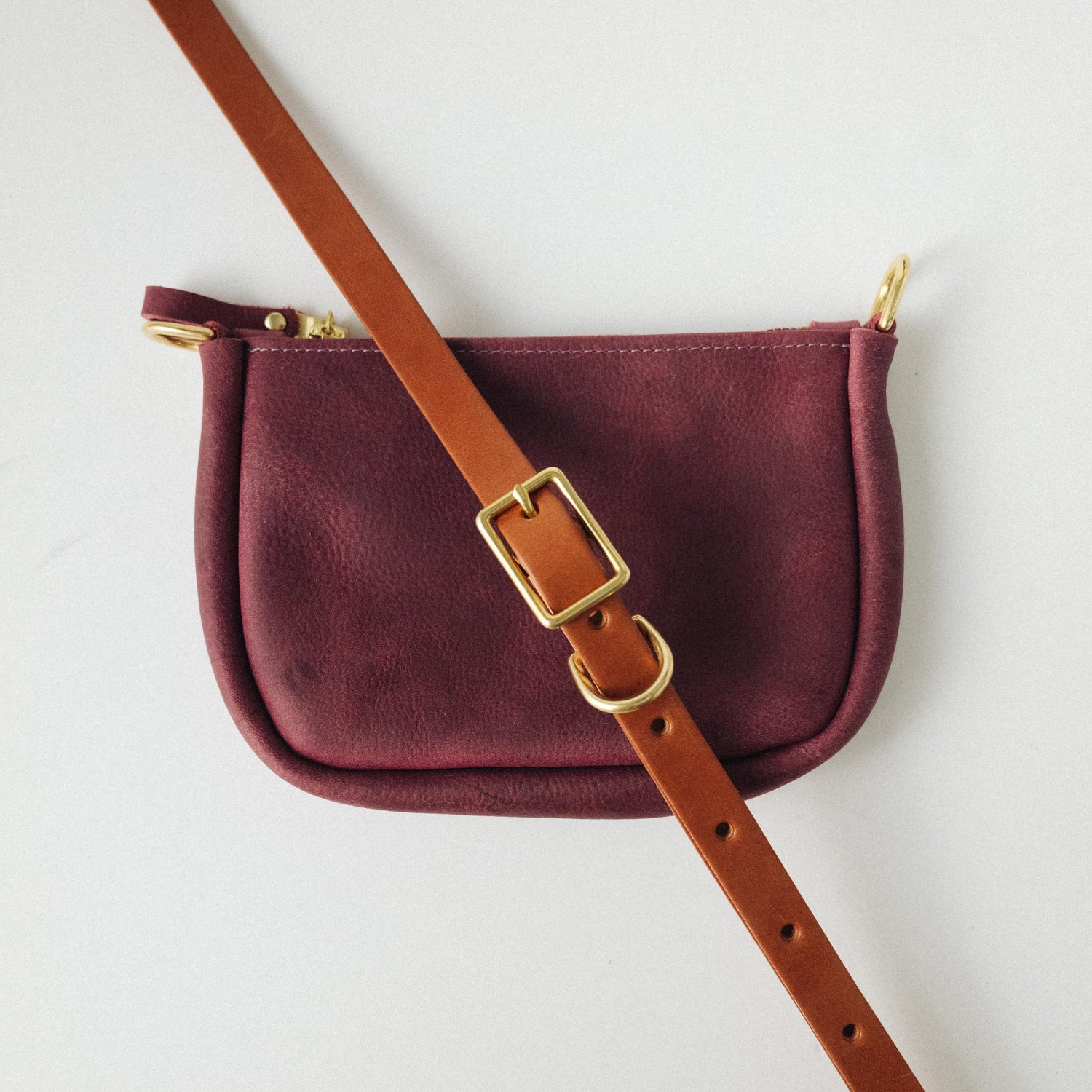Scratch-and-Dent Purple Kodiak Mini Crossbody Bag