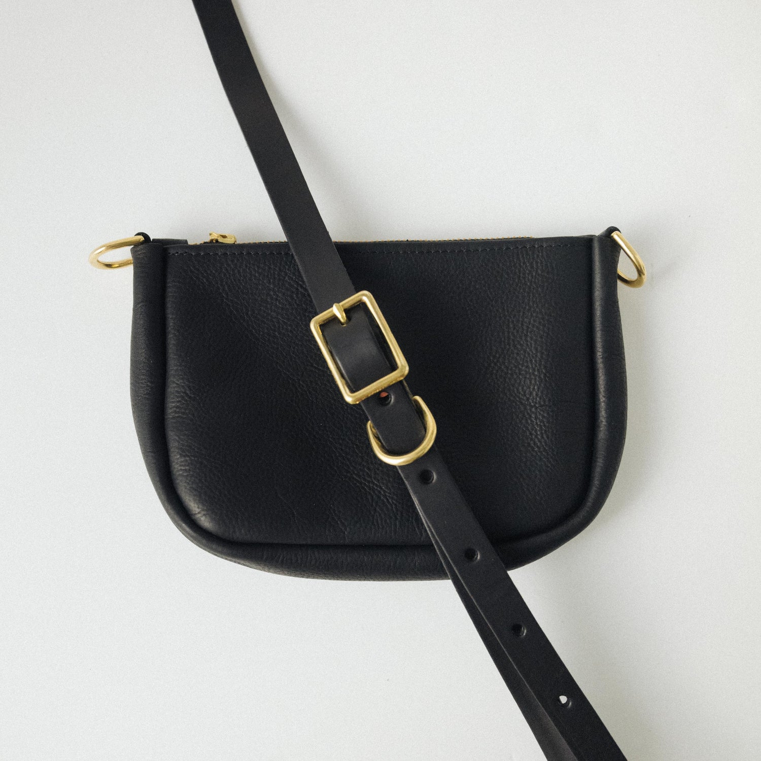 Black Kodiak Mini Crossbody Bag