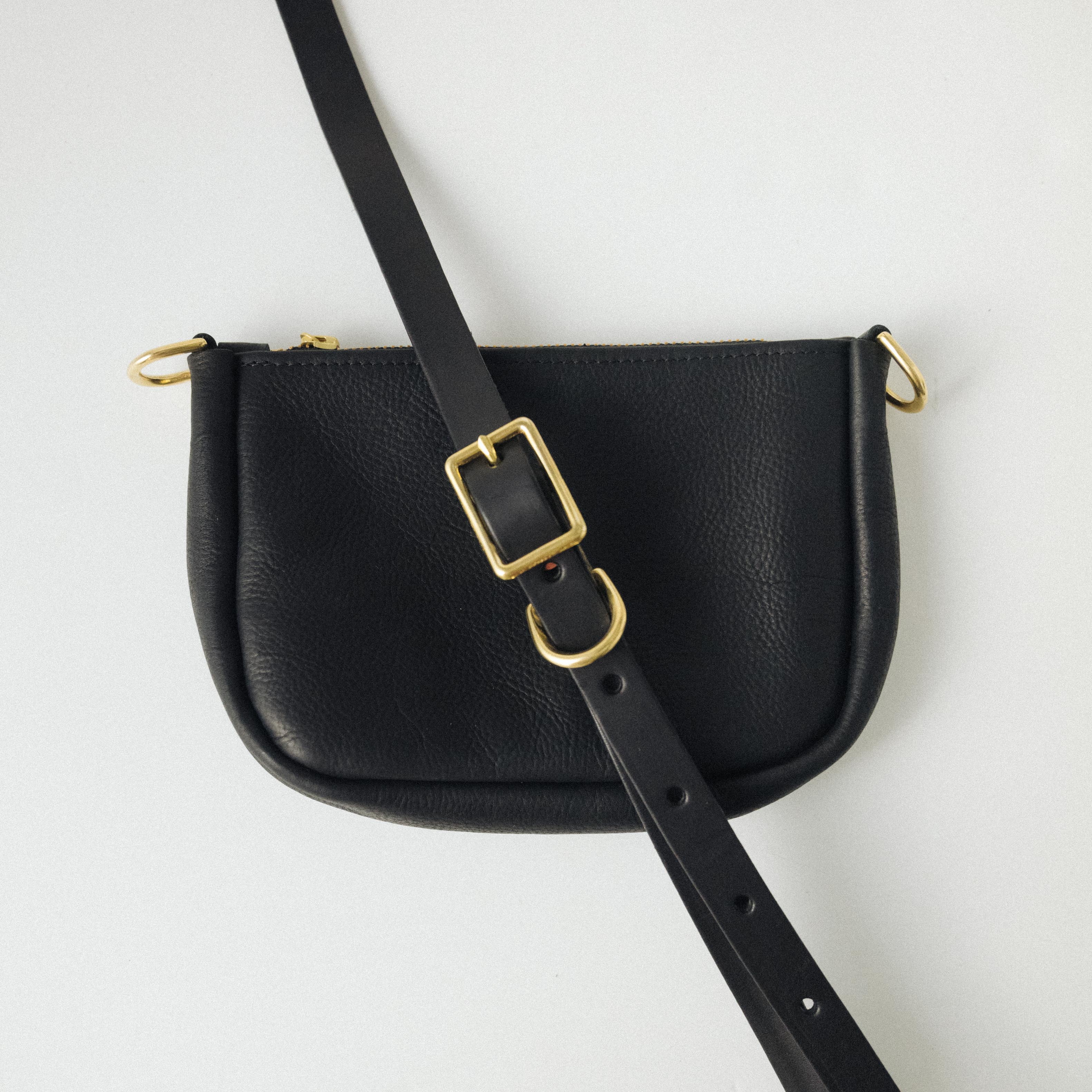 Scratch-and-Dent Black Kodiak Mini Crossbody Bag