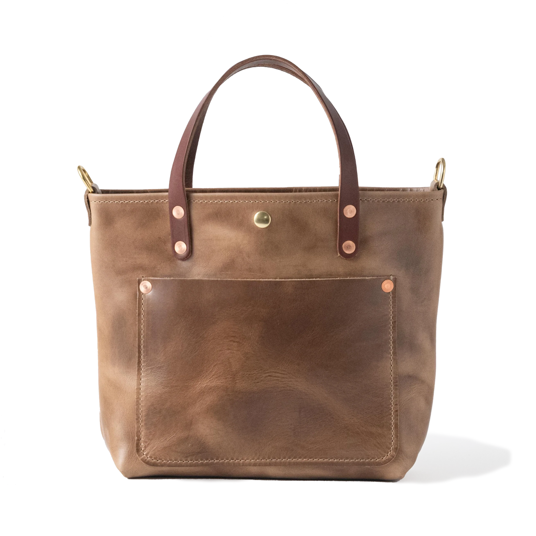 Natural Chromexcel Mini Travel Tote