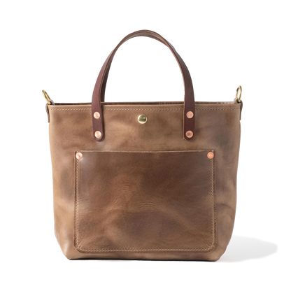 Natural Chromexcel Mini Travel Tote