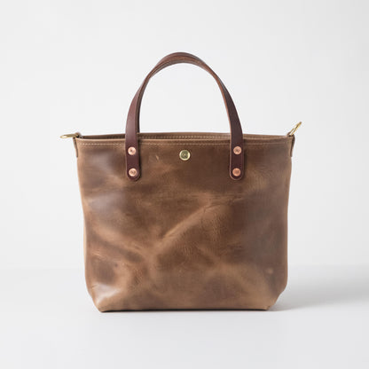 Natural Chromexcel Mini Travel Tote